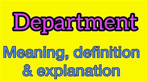 what is departmental|DEPARTMENTAL definition .